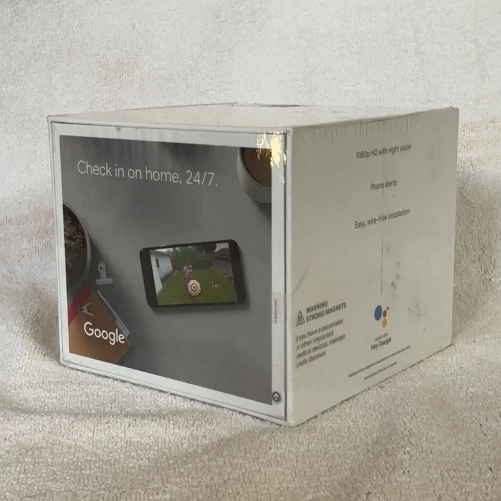 NEW GOOGLE Nest Cam - White